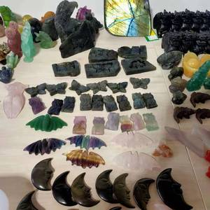 Natural Accept Custom Polished Animal Green <strong>Jade</strong> with a Drooping Nose Shape 6 cm Elephant Carvings for Fengshui Decorations - Product Image 6