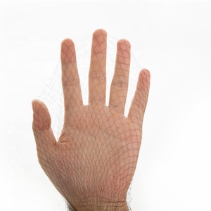 Chất lượng cao dùng một lần Nylon <span class=keywords><strong>hairnet</strong></span> mềm chất liệu Tóc Giả Net cho nhà bếp & nhà hàng Black & White Sản phẩm an toàn - Product Image 4