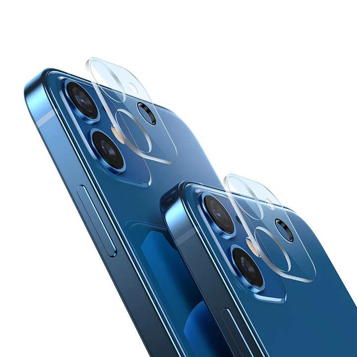 Tempered Glass Full Coverage Cellphone Camera Lens Screen Protector Compatible with iPhone 11 12 13
