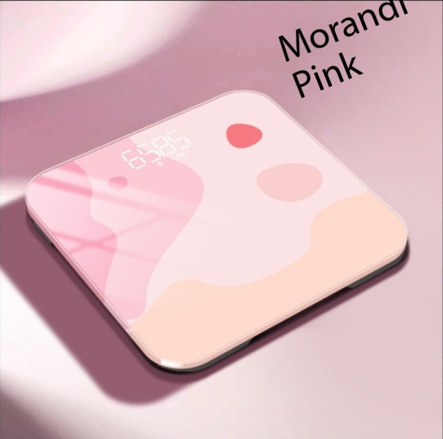 Báscula de grasa corporal rosa Morandi