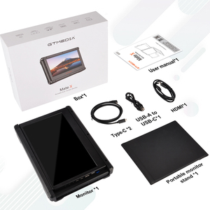 GTMEDIA MATE X Triple 2,5 K 144Hz Extensor de pantalla para computadora portátil Dual 11,6 pulgadas FOPO 1080P Monitores LCD portátil Tri monitor de pantalla para l - Product Image 6
