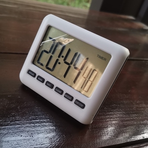 Grande grande schermo logo personalizzato conto alla rovescia magnetico timer da cucina digitale per allenamento in cucina laboratorio medico - Product Image 4