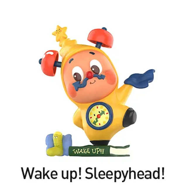 ¡Despierta! ¡Cabeza de somnoliento!