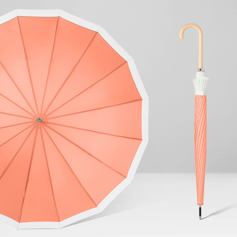 Coral colore curved handle