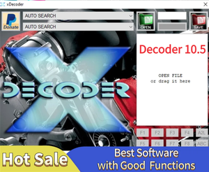 Xdecoder 10,5 última versión 2022 Xdecoder eliminación de códigos de error DTC removedor Crack DTC OFF Software compatible con vehículos multimarca - Product Image 1
