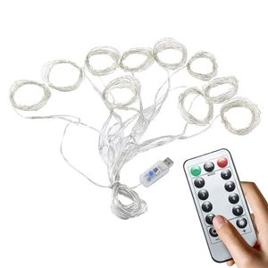 Curtain <strong>Lights</strong> 3*3m 300 <strong>Led</strong> RGB 8Mode <strong>Timer</strong> Twinkle Fairy Decorative <strong>Lights</strong> Christmas <strong>Led</strong> Garland Copper Wire <strong>String</strong> <strong>Light</strong> - Product Image 6