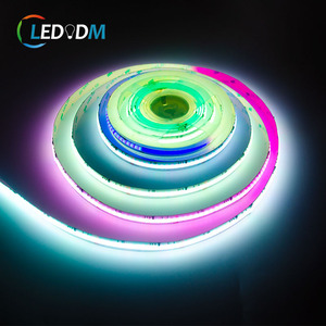 แถบไฟ LED แบบ cob 5V 12V 24V Ws2812b WS2811ความยาว5มม. 10มม. ความกว้างของ PCB ดิจิตอล RGB fcob - Product Image 2