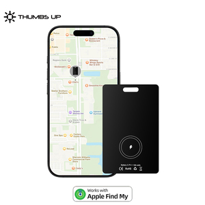 Thumbs-up IP68 hỗ trợ IOS hệ thống không dây sạc tìm thẻ của tôi theo dõi thẻ Finder thông minh GPS <span class=keywords><strong>Tracker</strong></span> & Locator - Product Image 1