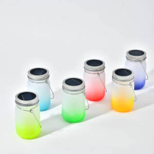 USA Warehouse Outdoor Lantern 430ML <strong>DIY</strong> Blank Sublimation Stainless Steel Handle Sublimation Mason Jar Courtyard <strong>Lamp</strong>