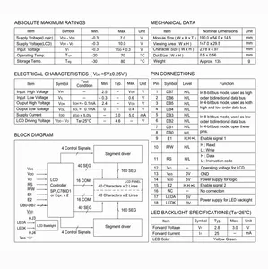 Kontrol 6 inç renkli karakter ekran PCB ekran modülü LED aydınlatmalı sürücü panosu 40*4 LCD - Product Image 5