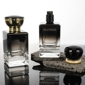 Tốt Nhất Bán Vuông Chai Nước Hoa Màu Đen 50Ml Nước Hoa Chai Thủy Tinh Nước Hoa Sang Trọng Chai Với Hộp Quà Tặng Bao Bì - Product Image 4