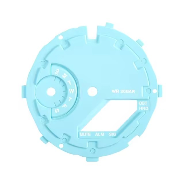 Ice blue matte ABS