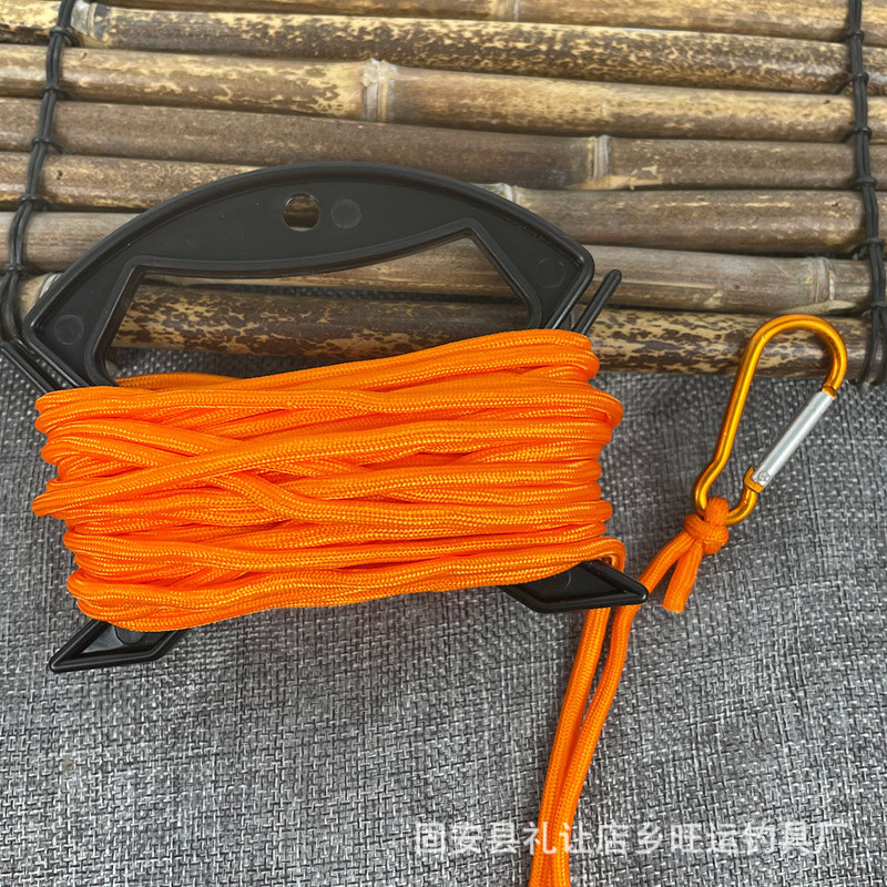 10-meter metal buckle black handle