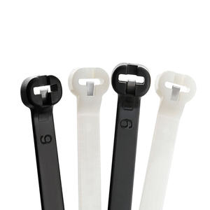 批发外贸2.5黑白尼龙扎带 * 3.6*4.8*100*150*200*250*300耐寒扎带 - Product Image 3