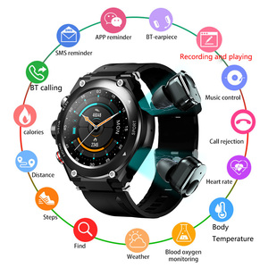 Reloj inteligente Portátil con Bluetooth, dispositivo con altavoz de voz, música, mp3, control de Almacenamiento, música - Product Image 2