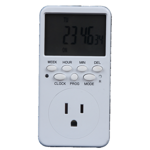 Hot Sale Digitaler Timer-Schalter Großbild-LCD-Display Timer-Steckdose Digital programmier bare 220V 16A Digital-Timer