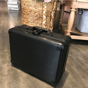 尺寸定制银黑色专业公文包硬盒工具箱便携式铝展示盒潘通书 - Product Image 5