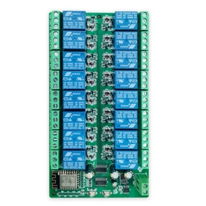 <strong>ESP8266</strong> <strong>WIFI</strong> 16 Channel <strong>Relay</strong> <strong>Module</strong> ESP-12F Development Board Power 16 Way <strong>Relay</strong> <strong>Module</strong> Supply Mode 24V/10A - Product Image 4