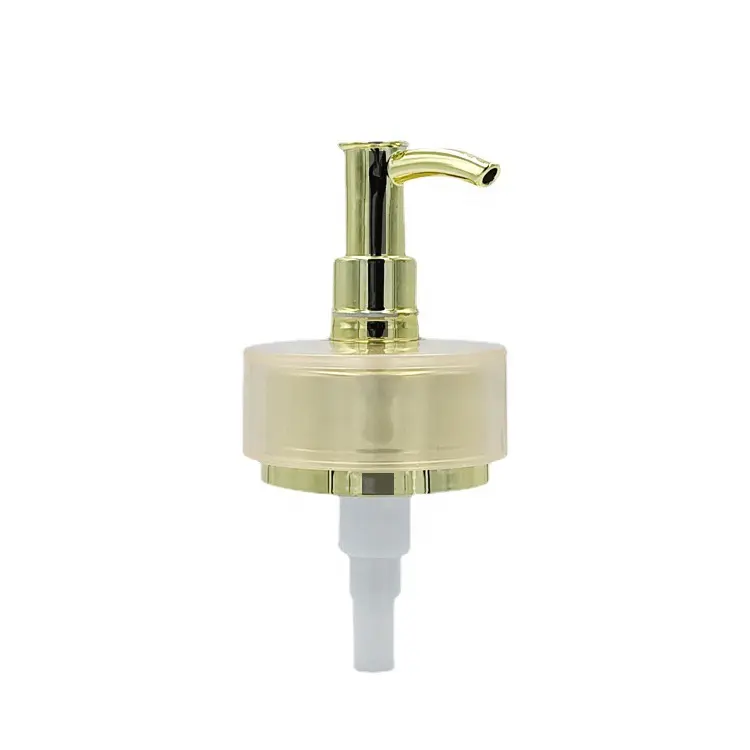 PP Transparent Cover 24/410 Pressure Emulsion Pump Hand Pressure Shampoo Shower Gel Pump Head Dispenser Soap Lotion Pump