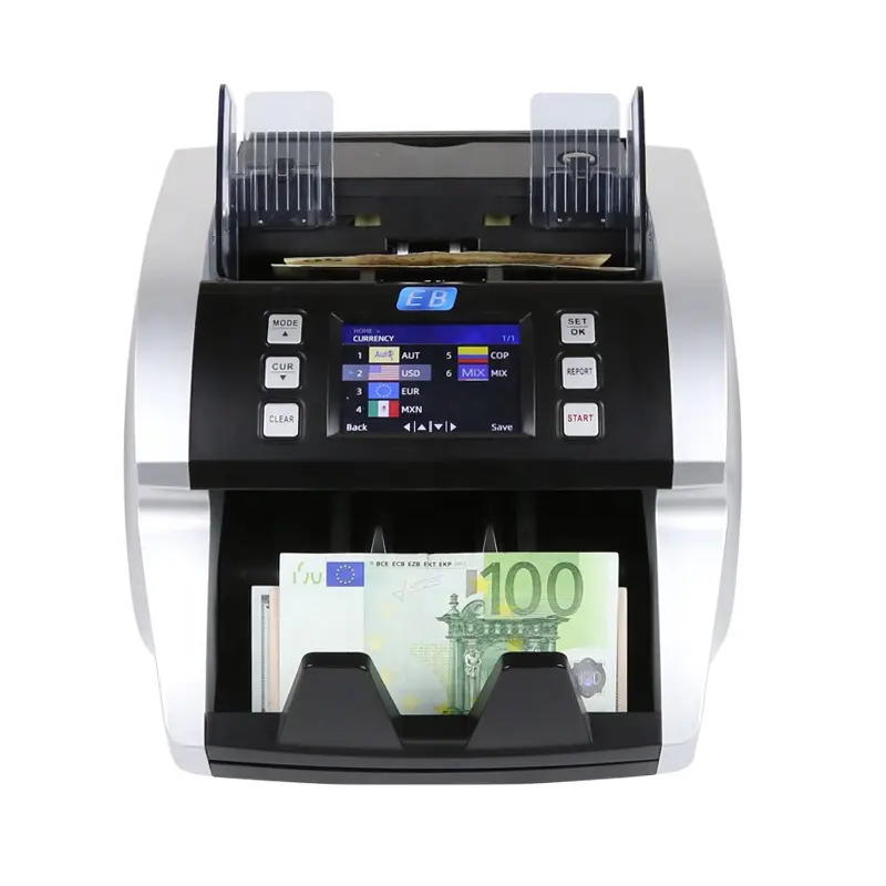 Macchina per il conteggio delle banconote in LD-1686 con contatore di denaro falso UV MG macchina per il rilevamento di banconote