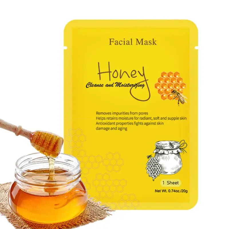 Maschera per il viso coreana idratante per piante organiche OEM foglio per il controllo dell'olio maschera per la rimozione dei punti neri per il viso