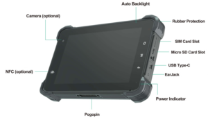 All in One Rugged IP67 7''tablet Equipped with <strong>Android</strong> 12 <strong>System</strong> As GPS Tracking Device in Fleet Management - Product Image 2