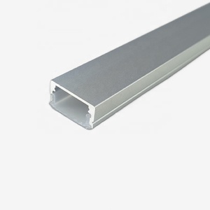 ไฟ LED แถบอะลูมิเนียมโปรไฟล์แบบอัดขึ้นรูปมุมช่องไฟตัวกระจายแสง - Product Image 3