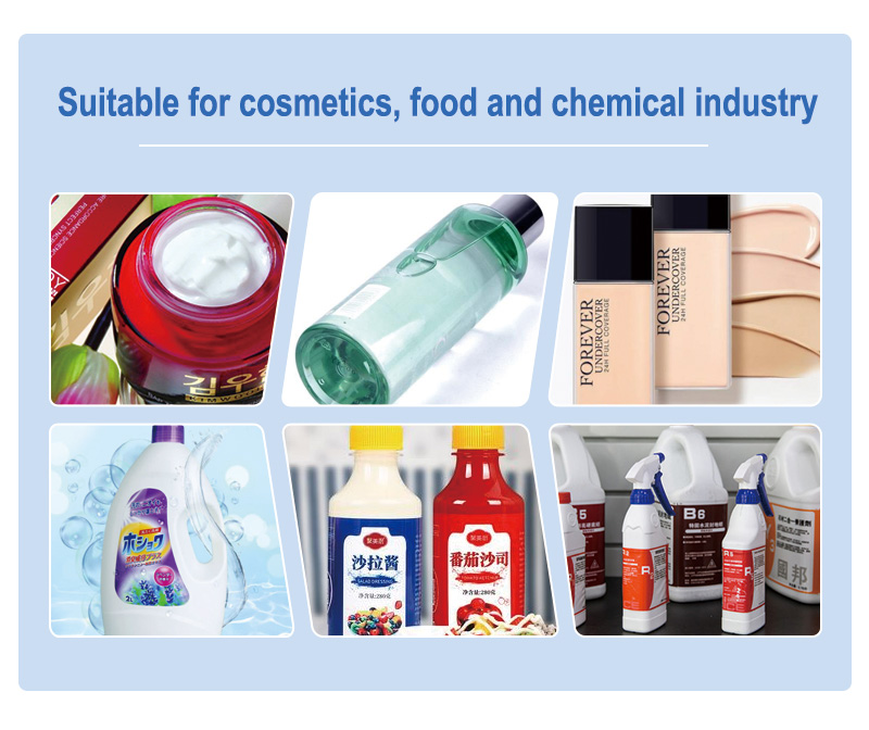 Automatic liquid foaming liquid filling machine Automatic water glass bottle liquid tube filling machine