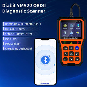 Professional <strong>Engine</strong> Fault <strong>Code</strong> <strong>Reader</strong> Check <strong>Engine</strong> Light OBD2 Compliant Scanner Diagnostic Tool - Product Image 2
