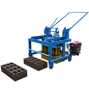 Máquina manual de bloques de construcción para qmy4-45, máquina de fabricación de bloques hueca de hormigón para poner huevos, a precio barato - Product Image 1
