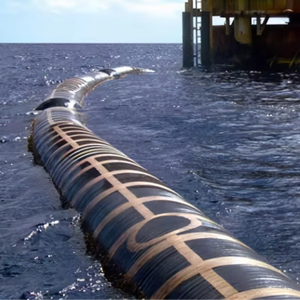 Tuyau de dragage flottant en caoutchouc de décharge marine résistant à l'huile Dimensions de longueur personnalisées lisse/coupe de tissu disponible - Product Image 1