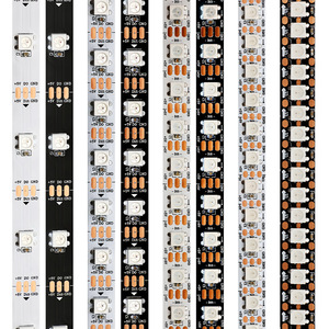 3.2ft 60 pixel WS2812B individuale indirizzabile RGB luce a LED programmabile 5050 DC5V compatibile con Arduino Raspberry Pi