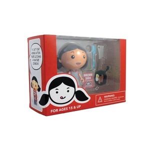 Simple Design Pvc Window Baby Children Wooden <strong>Toy</strong> Packaging Custom Paper <strong>Box</strong> - Product Image 2
