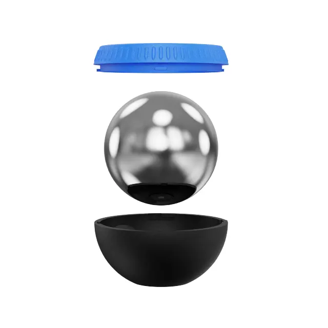 Essential Oil stainless steel Rotating cold massage roller ball
