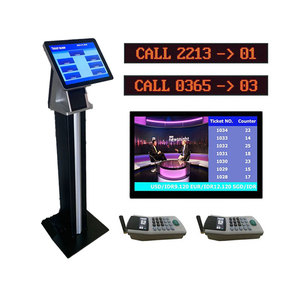 Smart Qmatic <strong>Queue</strong> <strong>Management</strong> <strong>System</strong> with Kiosk and Controllers LCD LED Counter <strong>Display</strong> and Ticket Caller