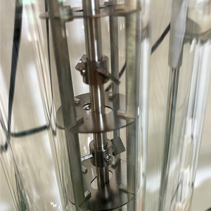 Thủy tinh quay Khay Khai thác cột phòng thí nghiệm thủy tinh vắt thủy tinh chưng cất cột - Product Image 3