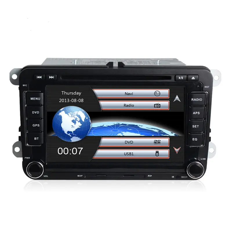 รถ VW Passat Jetta Polo,วิทยุสเตอริโอ GPS DVD รถกอล์ฟรถมัลติมีเดีย RDS ปี Rns510