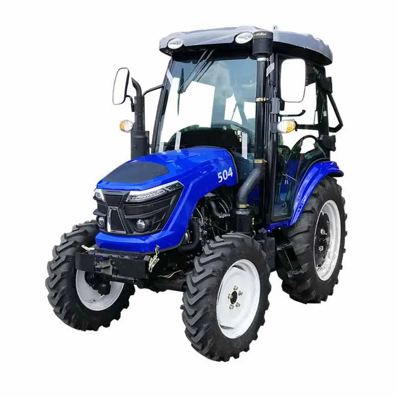 Mini tractor multifunción con cabina, maquinaria agrícola, 15hp-230hp, 4WD