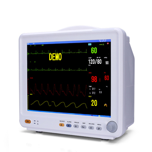 MN-PM002 <strong>Medical</strong> Human Veterinary Monitor Multi-parameter ICU Patient Monitor 12 Inch Standard 6 Para Patient Monitor - Product Image 4