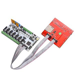 Reprap Smart Controller 12864 LCD-Display mit Karte für 3D-Drucker RAMPS 1.4/Mendel/Prusa /Arduino-kompatibles 128x64 Blue LCD