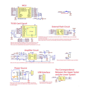 WT2003H4 16 PIN IC Sound Recorder Chip UART Serial Control Programmier barer Mp3 WAV Decoder Changer Voice Chip