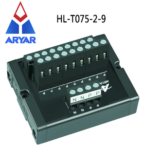 Bloque de terminales común de MWS-B3102, 2 canales a 9 canales, placa de alimentación, T075 - Product Image 2