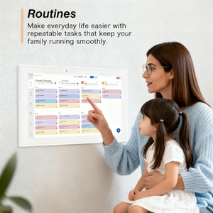 Lịch Kỹ thuật số với tùy chọn treo tường HD màn hình cảm ứng lịch trình gia đình Wi-Fi SYN lập kế hoạch lịch kỹ thuật số - Product Image 6
