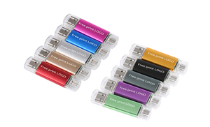 USB 3,0 Flash Drive Logotipo personalizado Memory Stick OTG Tipo C 128GB Capacidad con opciones Desde 2GB 128GB Pendrive de plástico USB C Stick - Product Image 4