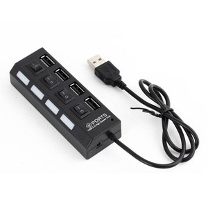 USBハブ2.0マルチハブ4ポートオンオフスイッチスプリッターアダプター - Product Image 5