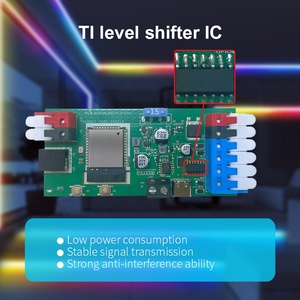 Gledopto GL-C-017WL-D Smart LED ricevitore 4 uscite ESP32 WLED indirizzabile Strip Controller 5 ~ 24V 15A Audio reattivo Dimmer - Product Image 5