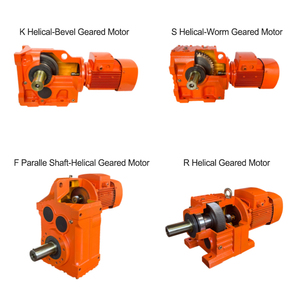 Swe gang 5.5KW r97 Inline xoắn ốc tốc độ bánh răng giảm tốc r loạt giảm bánh răng động cơ - Product Image 6