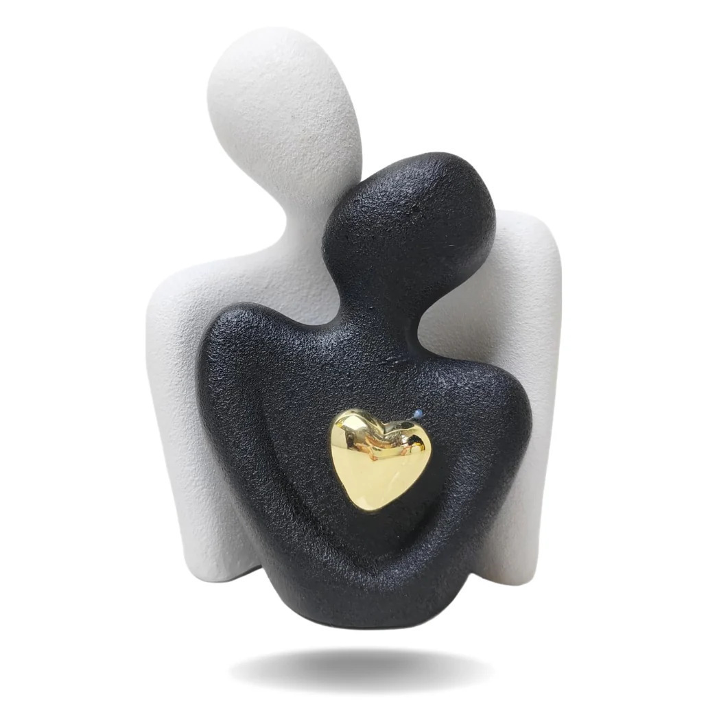 Blanc et noir + coeur