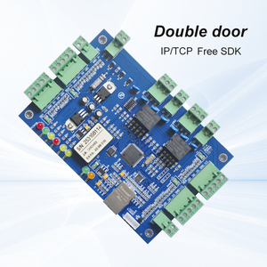 Manufacturer Security 2 Door <strong>Access</strong> Controller <strong>TCP</strong>/<strong>IP</strong> <strong>RS485</strong> RFID Wiegand <strong>Access</strong> <strong>Control</strong> Board With Software Free - Product Image 1