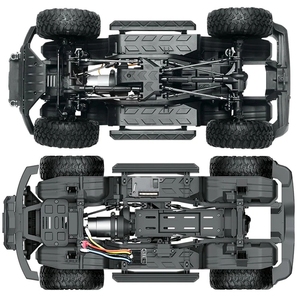1:10 R1001 Simulation <strong>RC</strong> Climbing Car 4WD High Speed Shift Off-Road Toy Car Full Scale Remote Control Model Vehicle - Product Image 5
